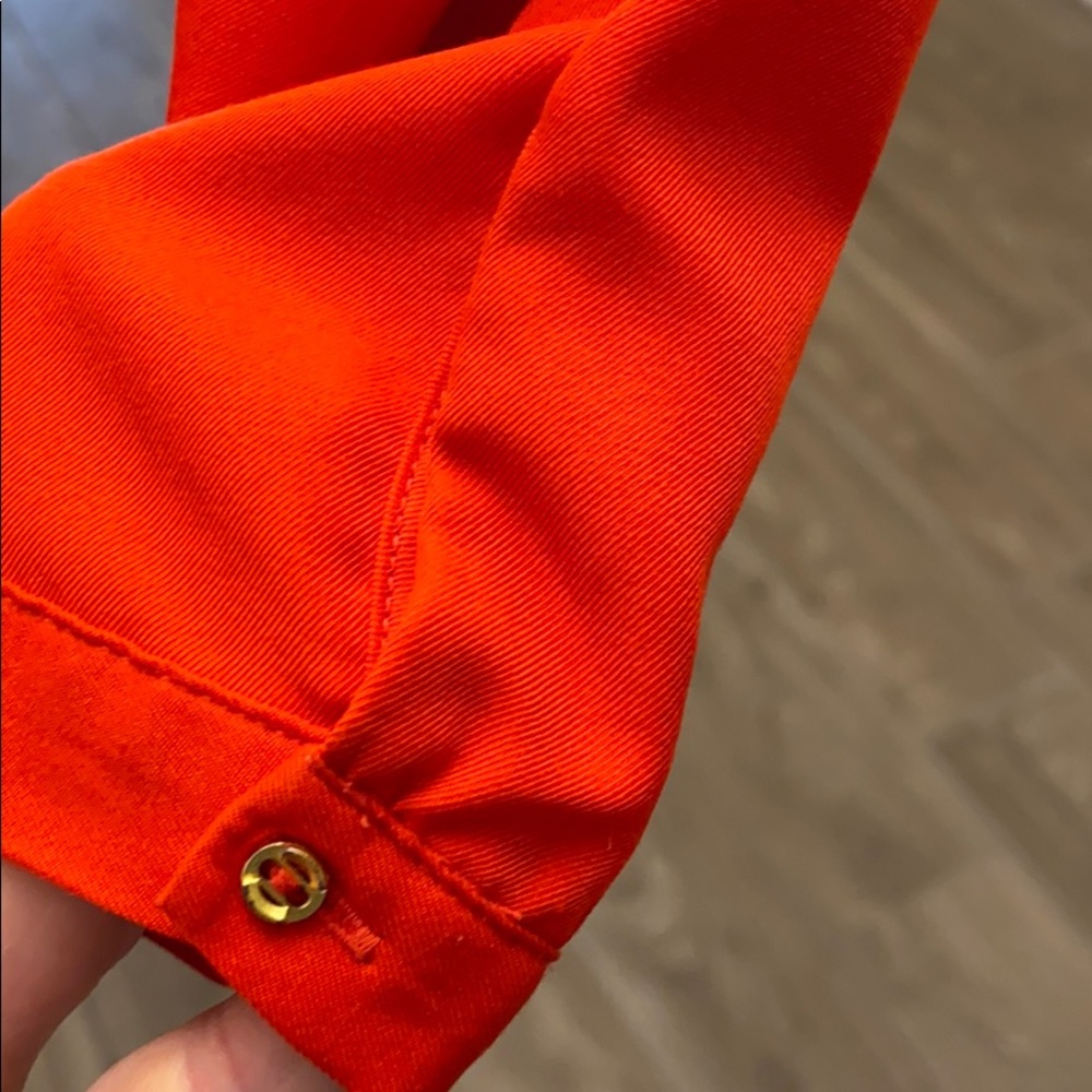 Red Button Up - Picture 2 of 5